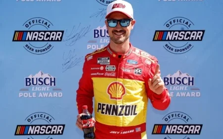 Joey Logano Secures Pole for 2026 NASCAR Cup Phoenix Race