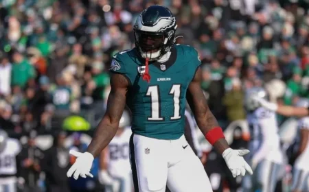 Patriots Refuse First-Round Pick Swap for A.J. Brown