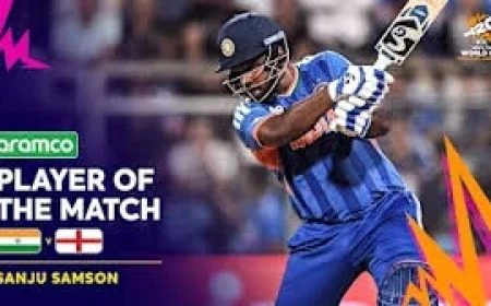 Washington Sundar as India edge England by seven runs to reach T20 World Cup final