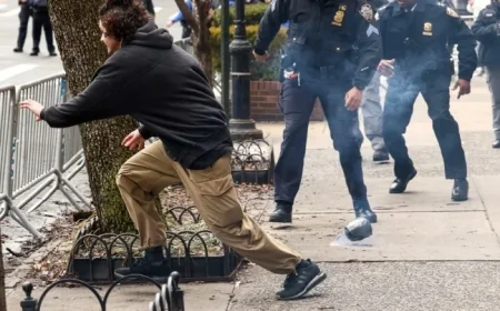 Jake Lang Protest at Gracie Mansion: An Explosive Confrontation and the Families on the Street