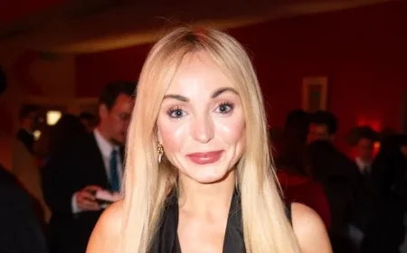 Helen George at the Series 15 Finale: Leather Look and a Teased Return as Screens Roll