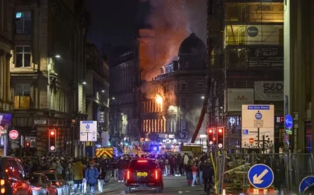Glasgow Fire at Vape Shop Shuts Scotland’s Busiest Station Despite No Casualties