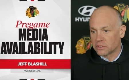 Blackhawks Vs Stars: Blashill flags leadership test as Dallas hosts Chicago at 6 p.m. ET