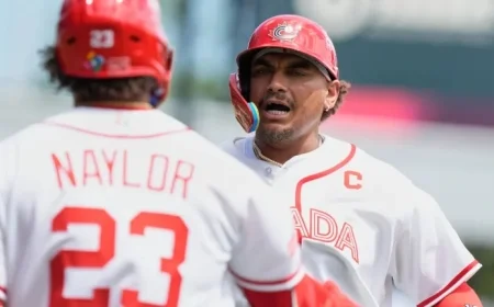 Bo Naylor, Naylor brothers’ defence and Caissie’s homer seal 8-2 WBC opener
