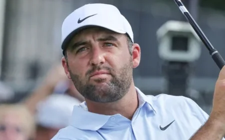 Scottie Scheffler Penalized as Ball Stuck in Tree at Arnold Palmer Invitational
