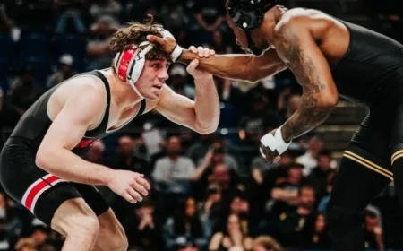 Ohio State’s Mendez and Davino Capture Big Ten Wrestling Titles