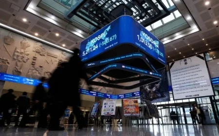 South Korean Stocks Plunge Amid Global Funds’ Sell-Off on Iran War Risks