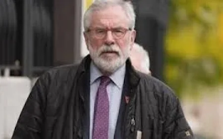 Gerry Adams: IRA bomb victims’ civil case begins in London