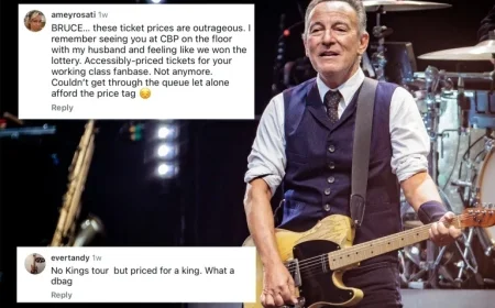 Bruce Springsteen: Springsteen Fans Outraged Over Pricey ‘No Kings’-Themed Tour