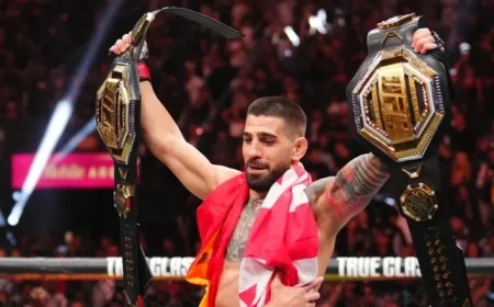 Ilia Topuria Favored Over Justin Gaethje; Pereira vs. Gane Odds Tighten