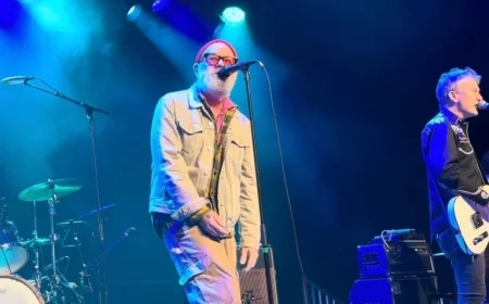 Michael Shannon and Jason Narducy’s R.E.M. tribute draws Michael Stipe for rare onstage return — and raises the reunion question again