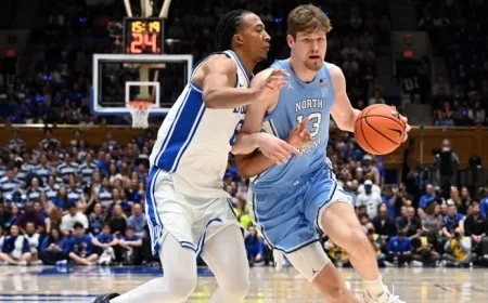 Henri Veesaar Criticizes UNC’s Second-Half Performance Against Duke