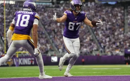 Justin Jefferson restructure as Vikings squeeze cap space before free agency