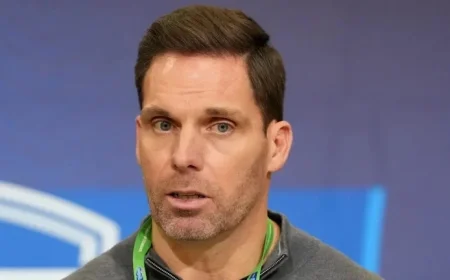 Cade Mays hits free agency this week as Panthers face new O-line pressure