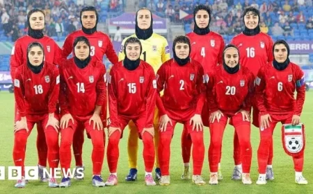 Iranian Women’s Footballers in Australian Safe House Following Asian Cup Protest