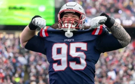 Khyiris Tonga decision looms as Patriots weigh 2026 free agency hole