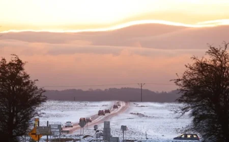 Weather Forecast Snow Ireland: Unsettled Week Peaks with Heavy Rain, Wind and a Snow Risk