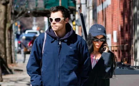 Zoe Kravitz and Harry Styles Enter a Spring Couple Style Era as Tour Approaches