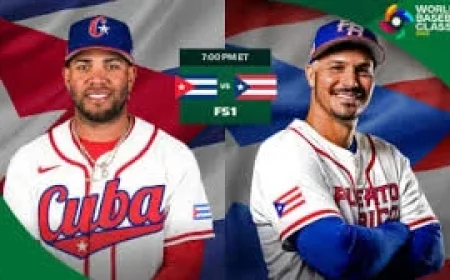 Cuba Vs Puerto Rico: At 7 p.m. ET, a Quarterfinals Bid Hangs Over a Stadium in San Juan