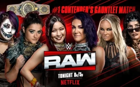 Penta and the pressure of a spotlight night on Raw: one title, one gauntlet, one arena holding its breath
