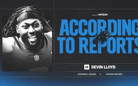 Panthers Finalize Deal with Devin Lloyd