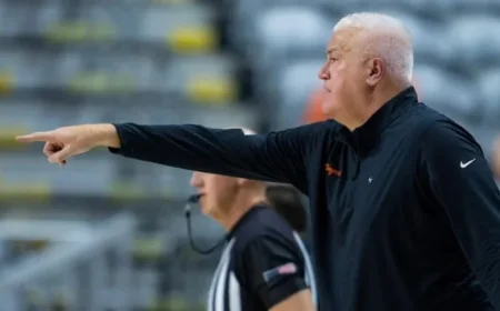 Wayne Tinkle as Oregon State Moves On: the Last Stand Playing Out in Las Vegas