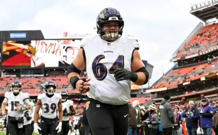 Tyler Linderbaum Deal Elevates Center Market by 50%