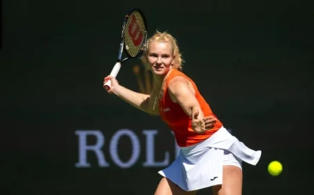 Indian Wells: Andreeva’s title defense ends in a meltdown as Siniakova flips the pressure