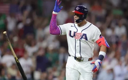 Aaron Judge Leads Team USA to First WBC Win over Mexico Since 2006