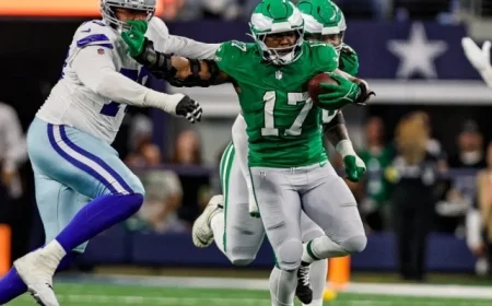 Nakobe Dean Signs With Las Vegas, Affirms Loyalty to Eagles