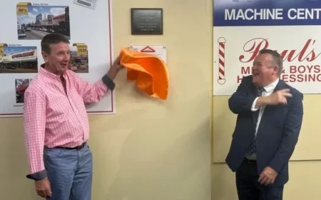 Campbelltown Tafe and a Family’s Living History: Downes Tribute Unveiled in Downtown Plaza