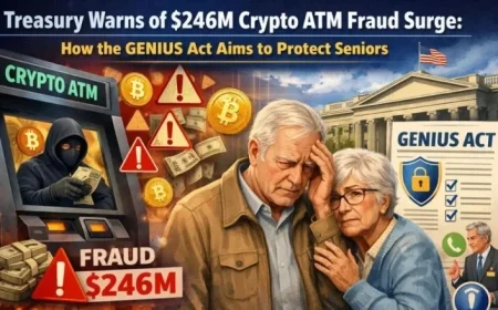 Bitcoin Atm Surge Masks a Senior Financial Crisis, Treasury Report Reveals