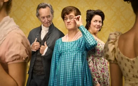 Ruth Jones confirmed in The Other Bennet Sister as first trailer and air dates drop