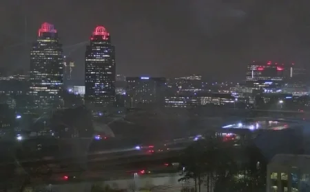 Weather Atlanta at the inflection point: storms exit, record warmth builds, then a sharp front