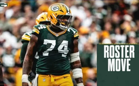 Packers Release Offensive Lineman Elgton Jenkins
