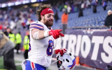 Dawson Knox and the Buffalo Bills: A new three-year contract after weeks of uncertainty