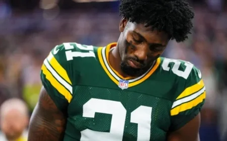 Packers Cut CB Nate Hobbs After Just One Season