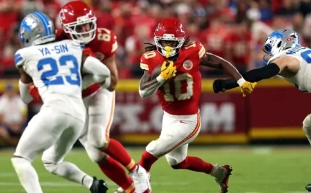 Detroit Lions Sign Free Agent Running Back Isiah Pacheco