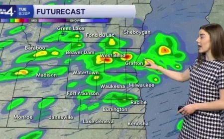 Ice Storm Warning: Southeast Wisconsin Braces for Hail Tonight, Then a Rain-to-Mix Shift by Morning