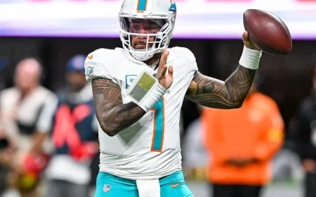 Tua Joins Falcons Following Departure from Dolphins