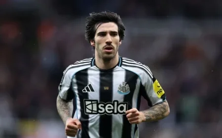 Real Madrid Join Arsenal in Tonali Transfer Race After Scouts Watch at St James’ Park