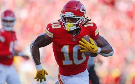 Isiah Pacheco Signs Free-Agent Deal with Detroit Lions: Report