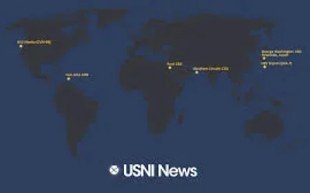 News 9 and the map that moves: a weekly snapshot of U.S. naval power in ordinary lives