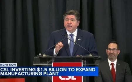 Kankakee Illinois at a Manufacturing Inflection Point as CSL’s $1.5B Buildout Runs to 2031