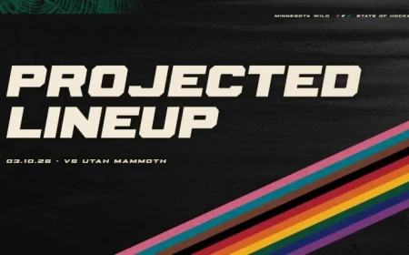 Mammoth Vs Wild: A Tuesday Night in Saint Paul, and the Lines That Will Carry It