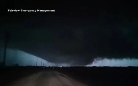 Tornado Warnings and the Fatal Strike: Mother and Daughter Killed as Storms Move into Northwest Oklahoma
