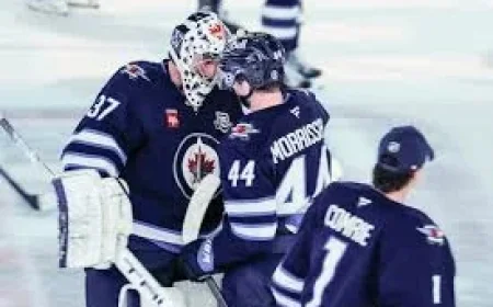 Jets Score: Morrissey’s OT Goal Lifts Winnipeg to 3-2 Win Over Canucks