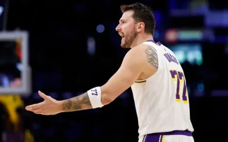 Nba Today: Lakers’ Luka Doncic fined $50K for inappropriate gesture toward referee