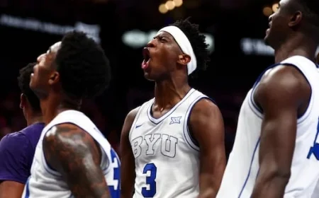 AJ Dybantsa Shines with Historic Big 12 Tournament Debut