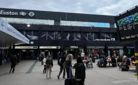 Central Line questions as person fights for life after Euston train horror